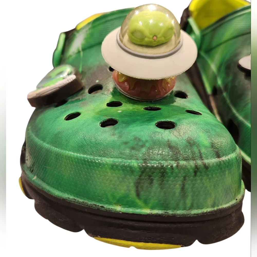 PRE-LOVED CONDITION | Men's Crocs Ron English x All-Terrain Clog Area 54 | M7 W9 - Picture 6 of 16